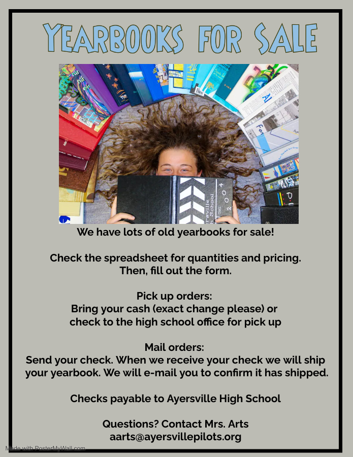 Yearbooks for Sale