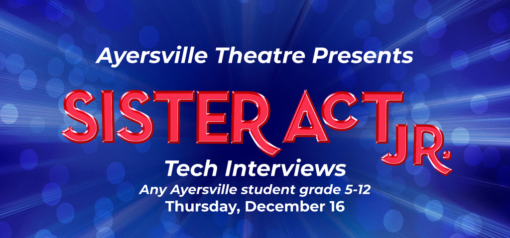 Interviews are 12/16 for students grades 5-12