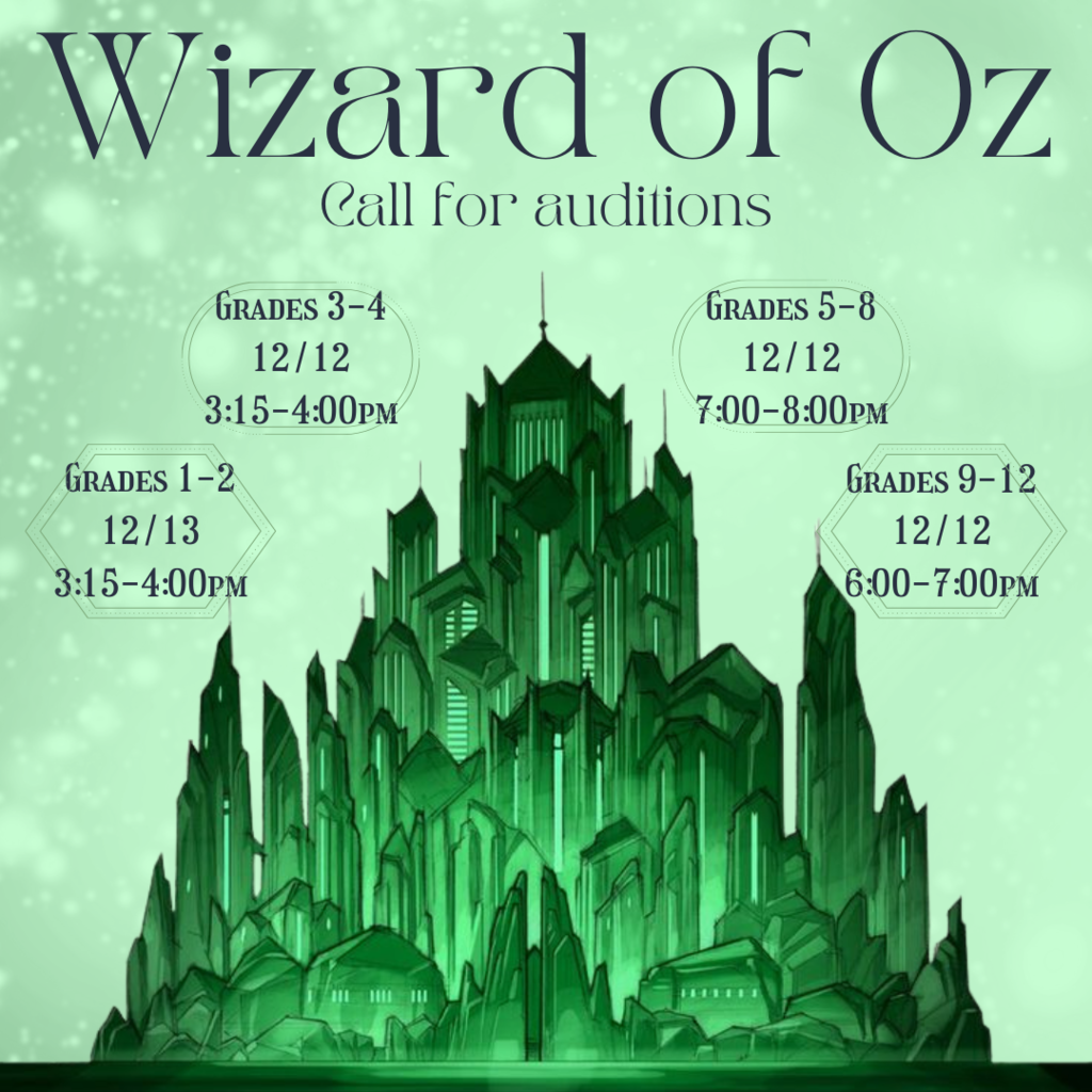 Wizard of Oz auditions