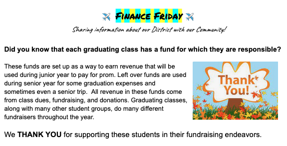 Class Fundraisers